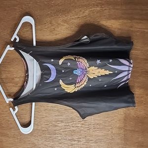 Teeki Md/Lrg Phoenix Rising Top